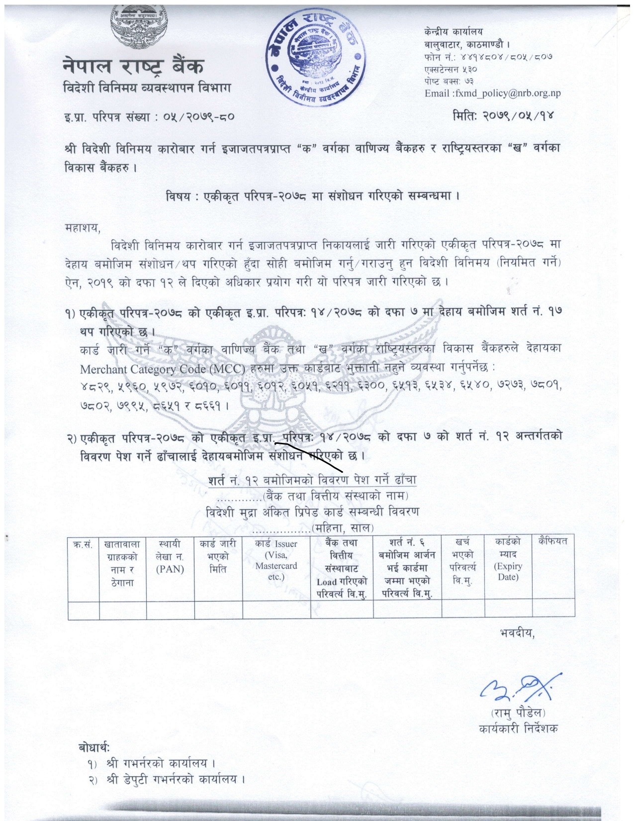 डलर कार्डमार्फत १८ वटा वस्तु तथा सेवाको भुक्तानीमा रोक